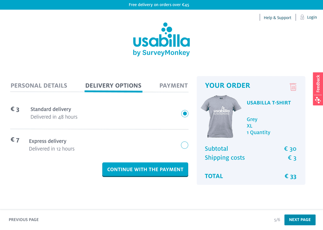 list of vendors (filtered)